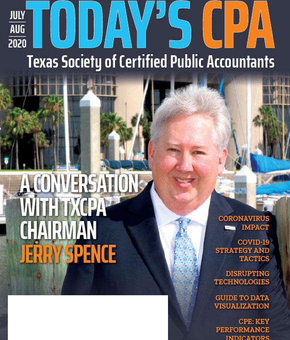July Aug 2020 Today's CPA magazine cover